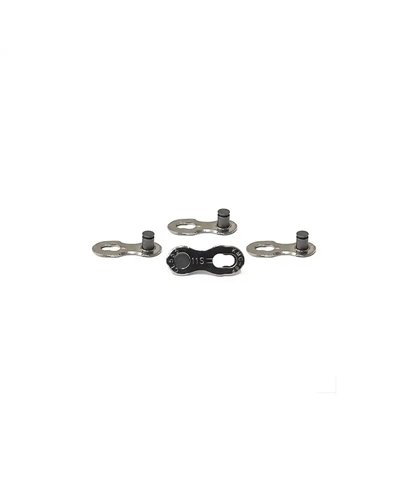 Kmc Giunto Catena Bici 11 Velocità, Silver (2 Coppie - Non Riutilizzabile)