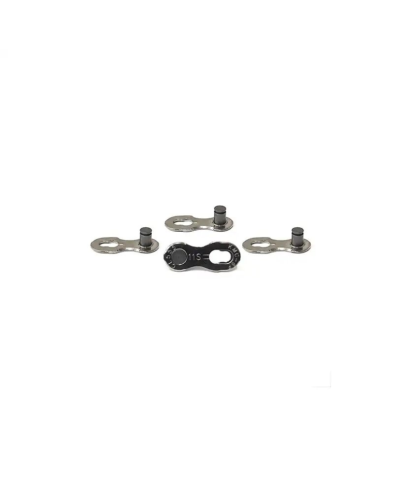 Kmc Speed Chain Link 11-speed, Silver (2 pair - Non Re-usable)