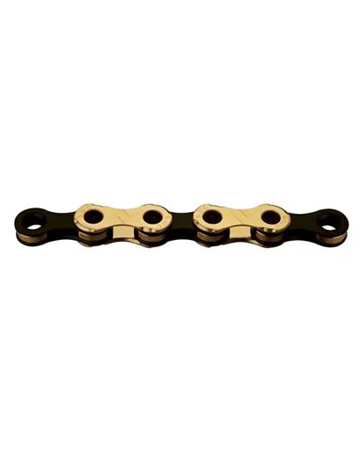 KMC Chain X12 Gold-Black 126 Links Ti-N