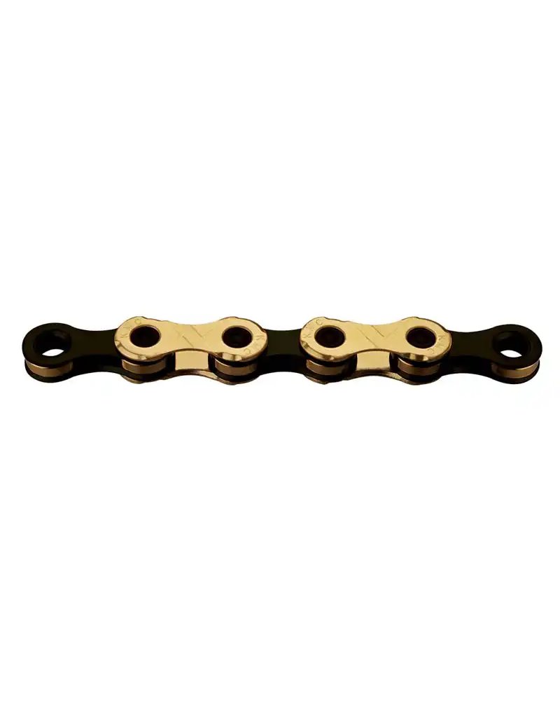 KMC Chain X12 Gold-Black 126 Links Ti-N