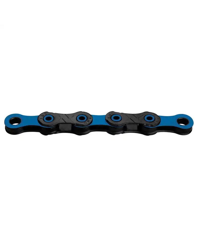 KMC Catena 12V Dlc, Trattamento Diamond Like Coating, Nero/Blu