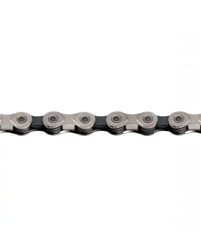 Kmc Catena X10 122 Maglie 10v, Argento/Nero
