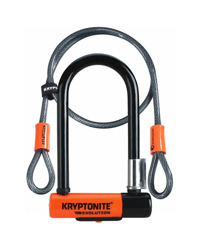 Kryptonite U-Lock Evolution Mini-7 W/Flex Bicycle Lock