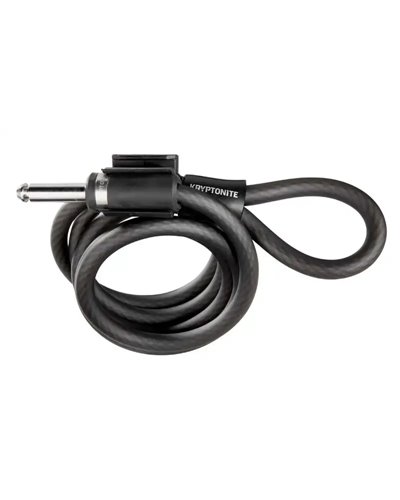 Kryptonite Cavo Plug In, Diametro 10mm, Lunghezza 120Cm, Adatto per Lucchetto ad Arco 58 800 5391