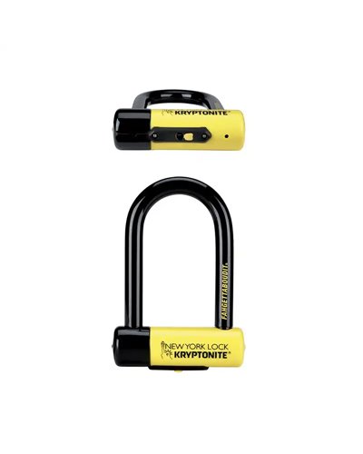 Kryptonite U-Lock New York Fahgettaboudit Mini Double Deadbolt