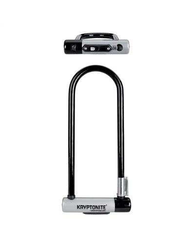 Kryptonite U-Lock Kryptolok Series 2 Double Deadbolt Diametro 13mm Misure 10, 2Cmx29, 2Cm