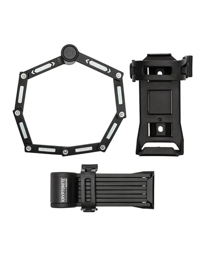 Kryptonite Lucchetto Pieghevole Mini Keeper - Nero
