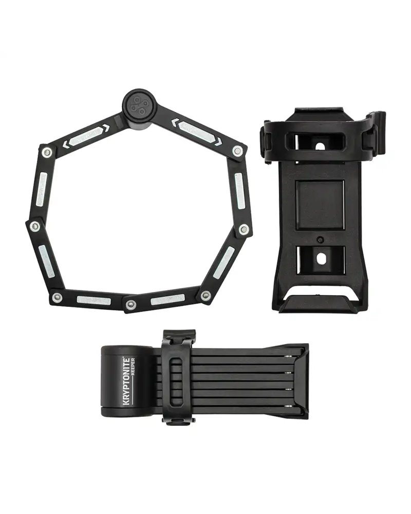 Kryptonite Foldable Lock Mini Keeper - Black