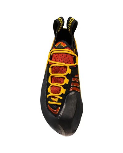 La Sportiva Genius Scarpette Arrampicata, Red/Yellow