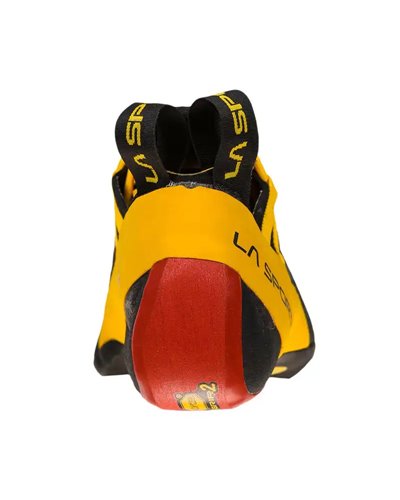 La Sportiva Genius Scarpette Arrampicata, Red/Yellow