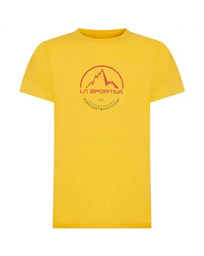 La Sportiva Logo Tee Men's T-Shirt, Yellow