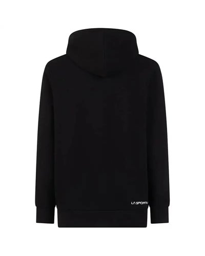 La Sportiva Logo Hoody Felpa con Cappuccio Uomo, Nero