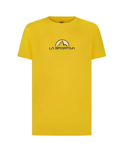 La Sportiva Brand Tee M Maglia Maniche Corte Uomo, Yellow
