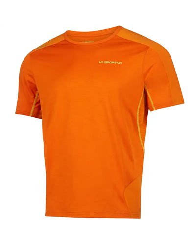 La Sportiva Compass Maglia Maniche Corte Uomo, Hawaiian Sun