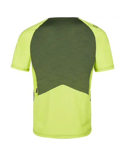 La Sportiva Compass Men's T-Shirt, Forest/Lime Punch