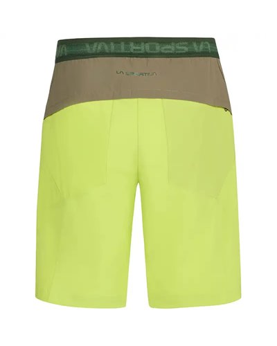 La Sportiva Guard Pantaloncini Comprimibili Uomo, Lime Punch/Turtle