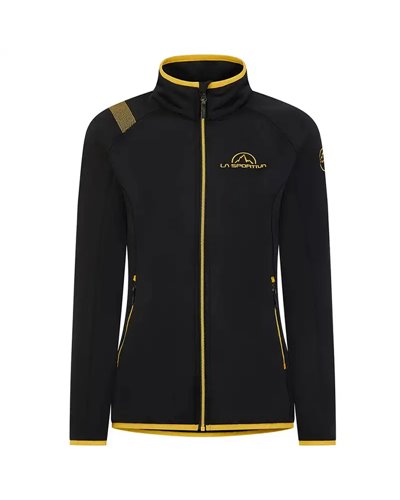 La Sportiva Promo Women's Fleece, Black/Yellow