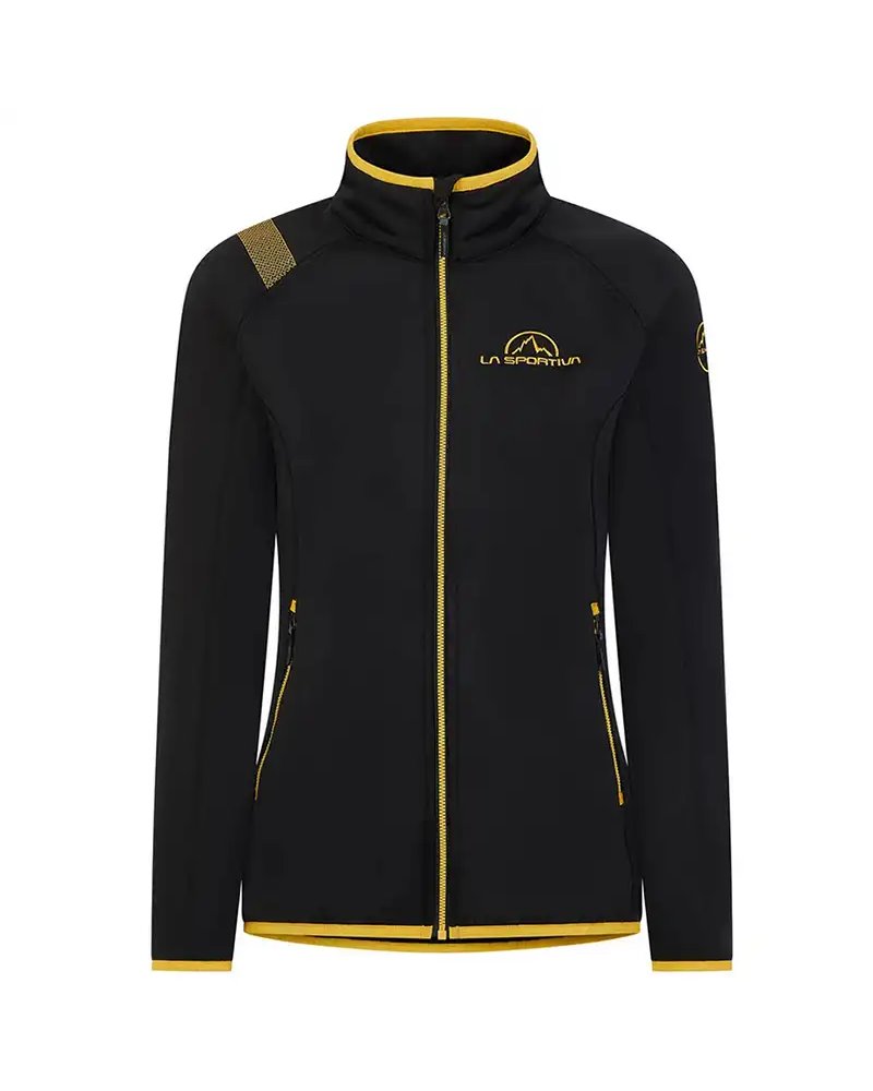 La Sportiva Promo Women's Fleece, Black/Yellow