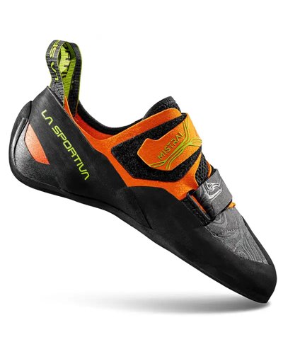 La Sportiva Mistral Scarpette Arrampicata, Hawaiian Sun/Lime Punch