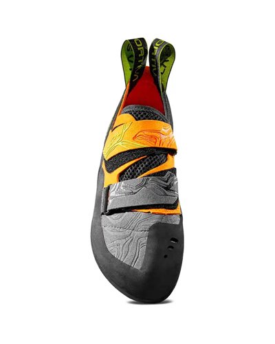 La Sportiva Mistral Climbing Shoes, Hawaiian Sun/Lime Punch