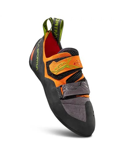 La Sportiva Mistral Climbing Shoes, Hawaiian Sun/Lime Punch