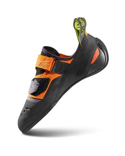 La Sportiva Mistral Climbing Shoes, Hawaiian Sun/Lime Punch