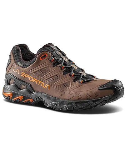 La Sportiva Ultra Raptor II Leather GTX Gore-Tex Scarpe Hiking Uomo, Coffee/Hawaiian Sun