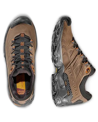 La Sportiva Ultra Raptor II Leather GTX Gore-Tex Scarpe Hiking Uomo, Coffee/Hawaiian Sun