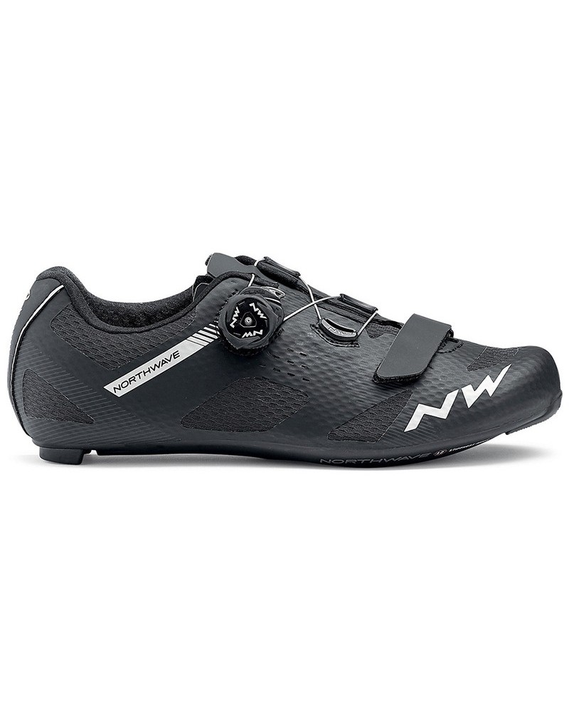 Northwave Storm Carbon Road Cycling Shoes, Black
