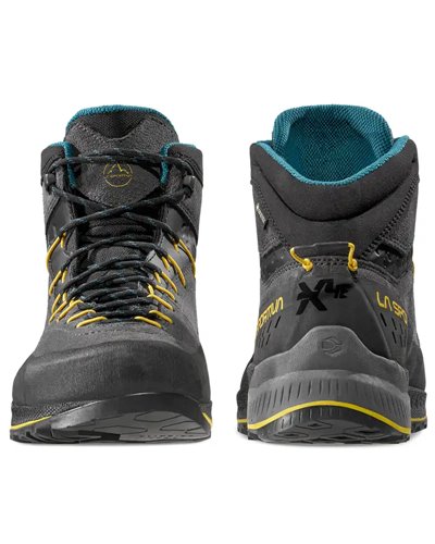 La Sportiva TX4 Evo Mid GTX Gore-Tex Scarponi Avvicinamento Uomo, Carbon/Bamboo
