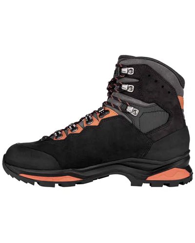 Lowa Camino Evo GTX Gore-Tex Men's Trekking Boots Nabuk, Black/Orange