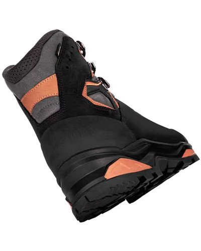 Lowa Camino Evo GTX Gore-Tex Men's Trekking Boots Nabuk, Black/Orange
