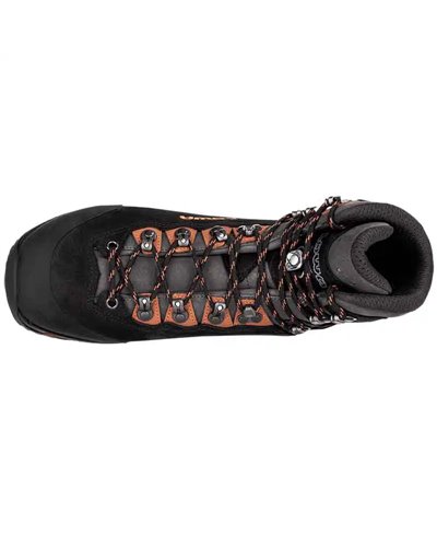 Lowa Camino Evo GTX Gore-Tex Scarponi Uomo Nabuk, Nero/Arancio
