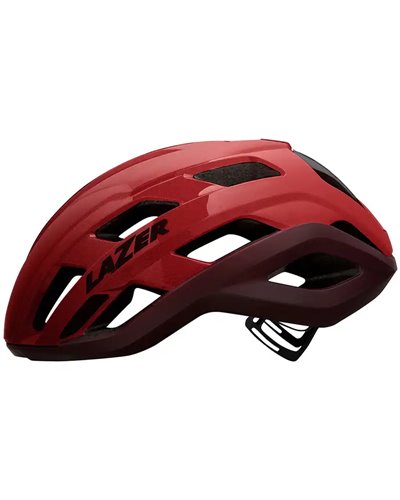 Lazer Strada KinetiCore Road Cycling Helmet, Red