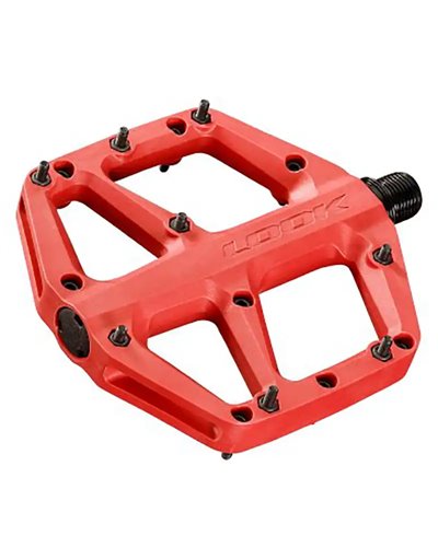 Look Trail Fusion Pedali Bici MTB, Rosso