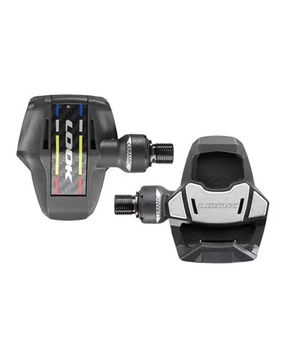 Look Keo Blade Carbon Ceramic TI 16 Pedali Bici Strada con Tacchette, Nero