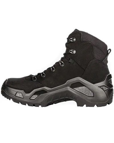 Lowa Z-6S C GTX Gore-Tex Men's Tactical Boots Suede Leather, Black