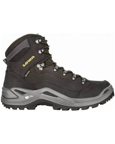 Lowa Renegade MID GTX Gore-Tex Scarponi Uomo, Nero/Oliva