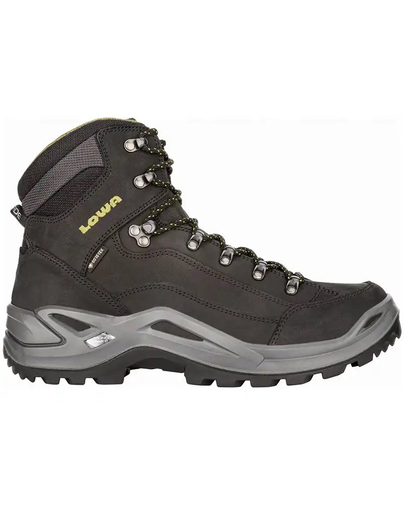 Lowa Renegade MID GTX Gore-Tex Men's All Terrain Classic Boots, Black/Olive