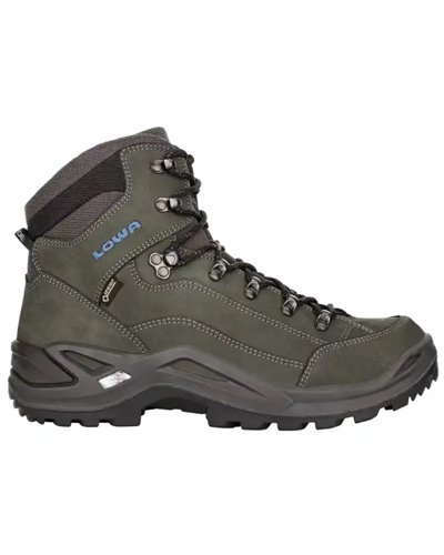 Lowa Renegade MID GTX Gore-Tex Men's All Terrain Classic Boots, Anthracite/Steel Blue