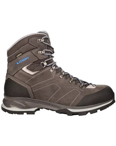 Lowa Santiago GTX Gore-Tex Scarponi Uomo, Antracite/Blu