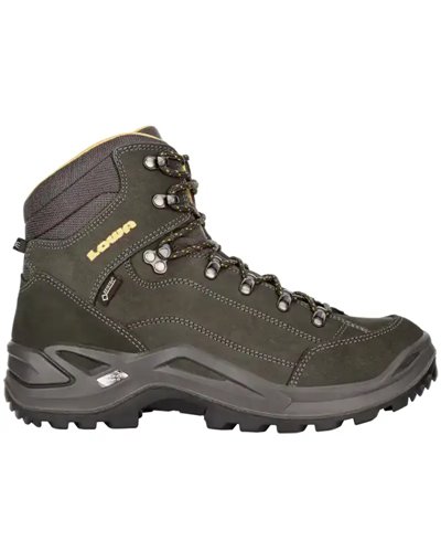 Lowa Renegade MID GTX Gore-Tex Scarponi Uomo, Antracite/Senape