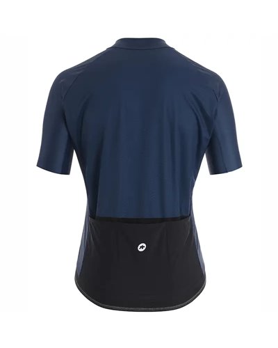 Assos Mille GT C2 Evo Men's Short Sleeve Full Zip Cycling Jersey, Stone Blue