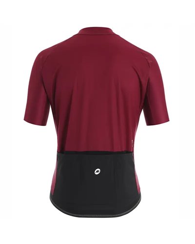 Assos Mille GT C2 Evo Men's Short Sleeve Full Zip Cycling Jersey, Bolgheri Red