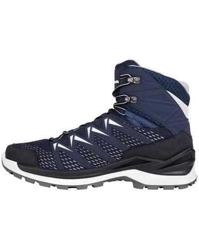 Lowa Innox Pro MID GTX Gore-Tex Scarponi Uomo, Blu Navy/Bianco