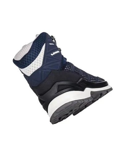 Lowa Innox Pro MID GTX Gore-Tex Men's Hiking Boots, Navy/White