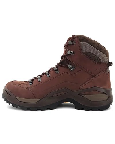Lowa Renegade Evo MID GTX Gore-Tex Men's All Terrain Classic Boots, Espresso/Seaweed