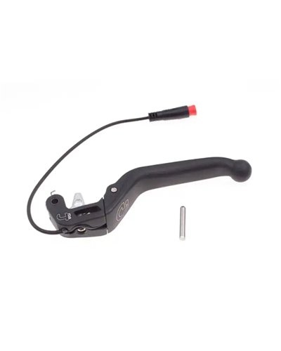 Magura Leva Freno MT4E 3 Dita in Alluminio, Aperto Higo/NC Cavo 150mm, Nero