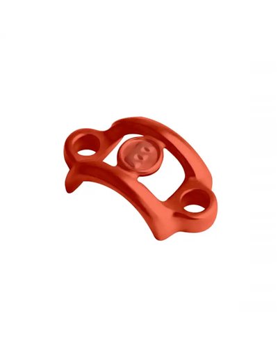 Magura Collarino Serraggio Leva Alluminio, Rosso Neon, senza Viti