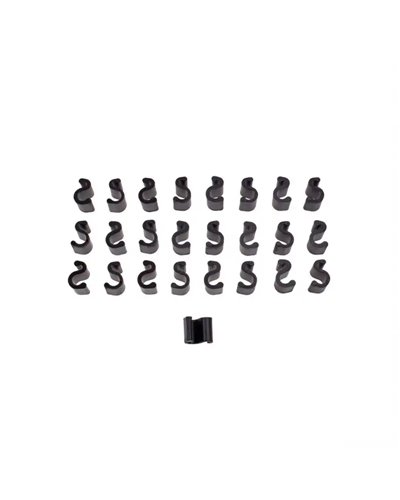 Magura S-Clips Cable Routing, For Electic Cables At Disc Brake Tubes (25 Pcs)